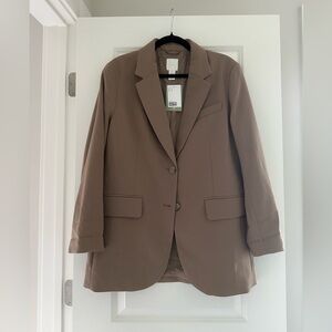 H&M Oversized Brown Blazer